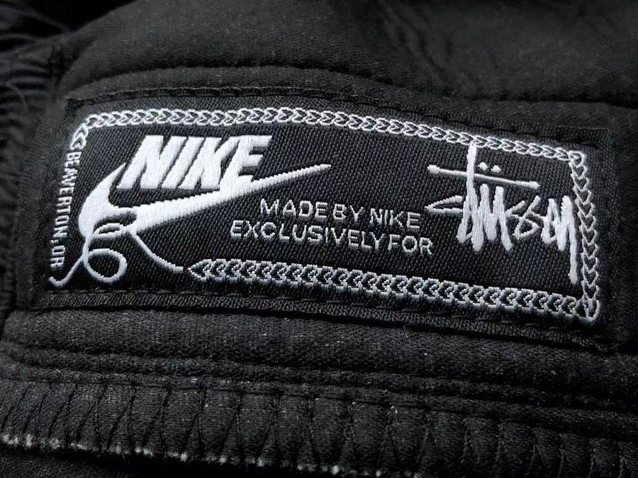 Veste Nike x Stüssy – Stripe Wool Jacket Noir Rayé