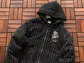 Veste Nike x Stüssy – Stripe Wool Jacket Noir Rayé