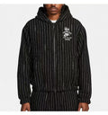 Veste Nike x Stüssy – Stripe Wool Jacket Noir Rayé