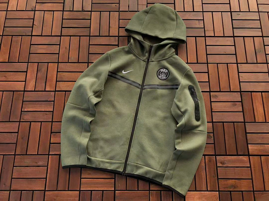 Survêtement Nike x PSG Tech Fleece – Ensemble Hoodie & Pantalon Paris Saint-Germain