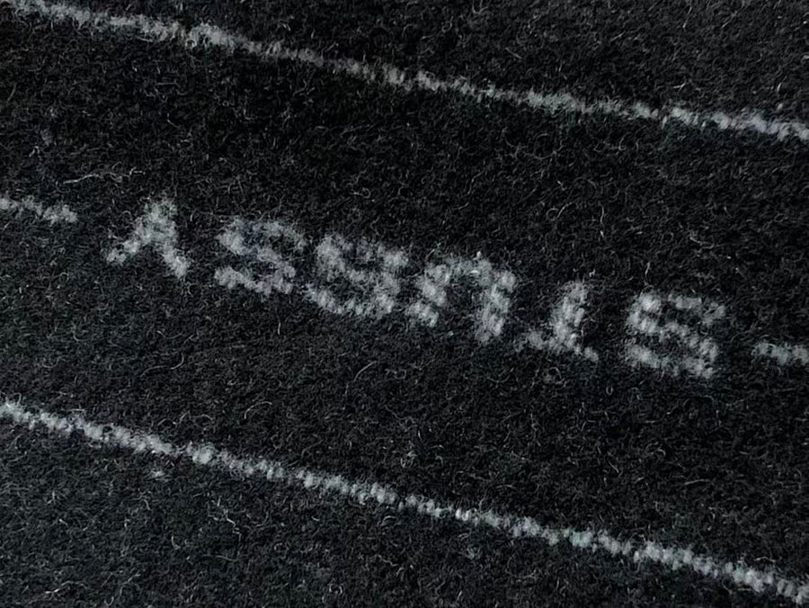 Veste Nike x Stüssy – Stripe Wool Jacket Noir Rayé