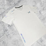 Ensemble Sportif Under Armour Reflective – T-Shirt & Short Blanc 3
