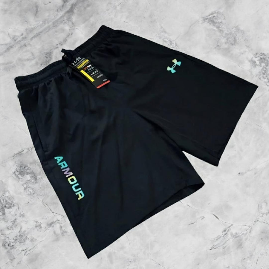 Ensemble Sportif Under Armour Reflective – T-Shirt & Short Noir