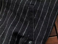 Veste Nike x Stüssy – Stripe Wool Jacket Noir Rayé
