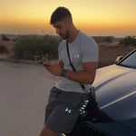 Ensemble Sportif Under Armour Reflective – T-Shirt & Short Gris 4