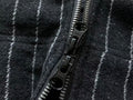 Veste Nike x Stüssy – Stripe Wool Jacket Noir Rayé