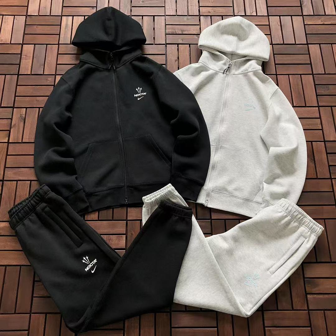 Survêtement Nike x NOCTA Fleece CS Full-Zip – Ensemble Hoodie Zippé & Pantalon
