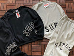 Survêtement Supreme x Nike – Ensemble Crewneck & Pantalon Fleece SS24 7