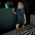 Ensemble Sportif Under Armour Reflective – T-Shirt & Short Noir
