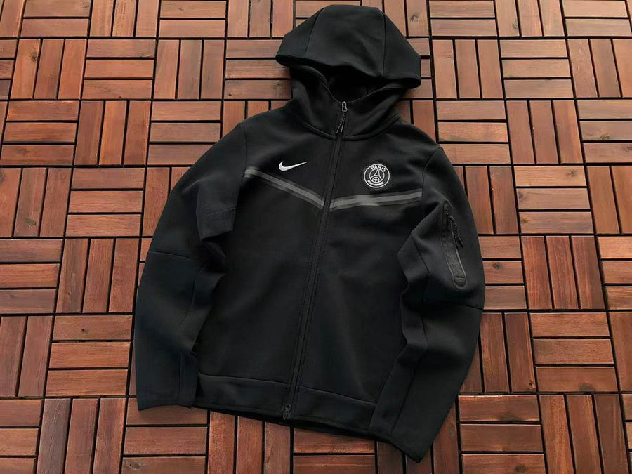 Survêtement Nike x PSG Tech Fleece – Ensemble Hoodie & Pantalon Paris Saint-Germain