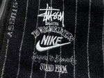 Veste Nike x Stüssy – Stripe Wool Jacket Noir Rayé 11