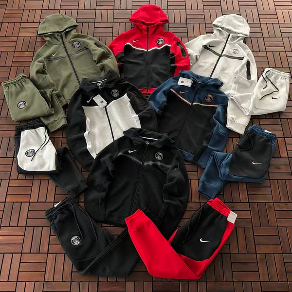Survêtement Nike x PSG Tech Fleece – Ensemble Hoodie & Pantalon Paris Saint-Germain