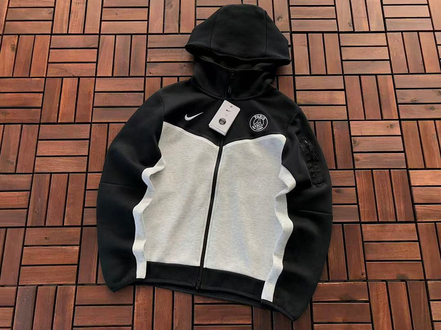 Survêtement Nike x PSG Tech Fleece – Ensemble Hoodie & Pantalon Paris Saint-Germain