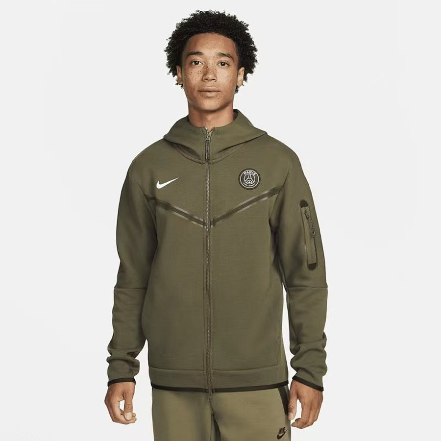 Survêtement Nike x PSG Tech Fleece – Ensemble Hoodie & Pantalon Paris Saint-Germain