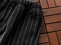 Veste Nike x Stüssy – Stripe Wool Jacket Noir Rayé