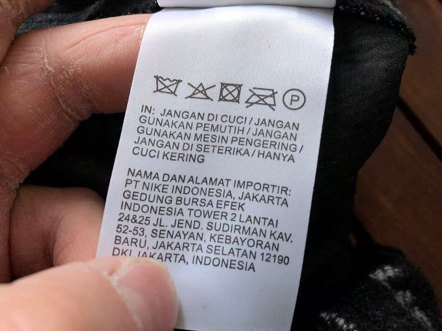 Veste Nike x Stüssy – Stripe Wool Jacket Noir Rayé