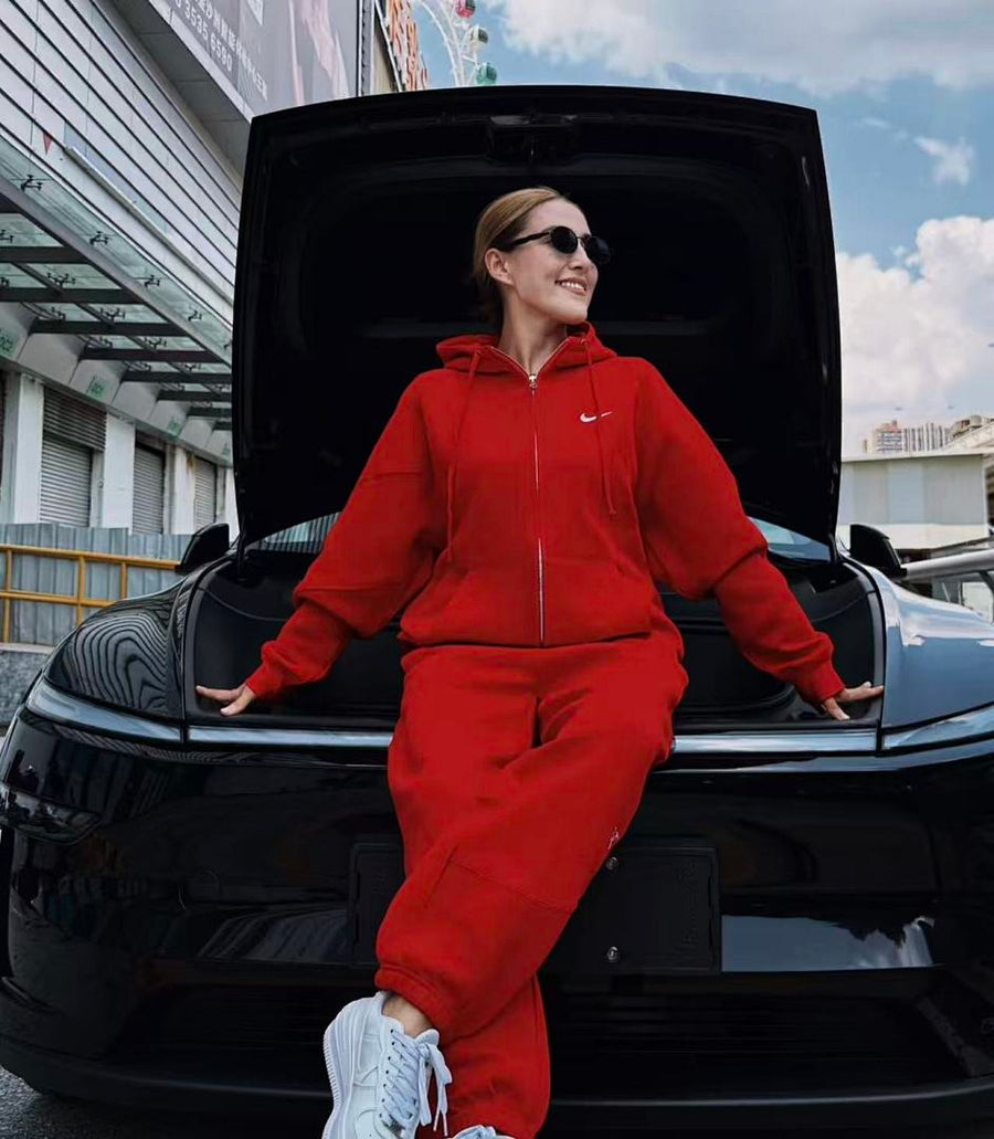 Survêtement Supreme x Nike – Ensemble Hoodie & Pantalon Fleece SS24