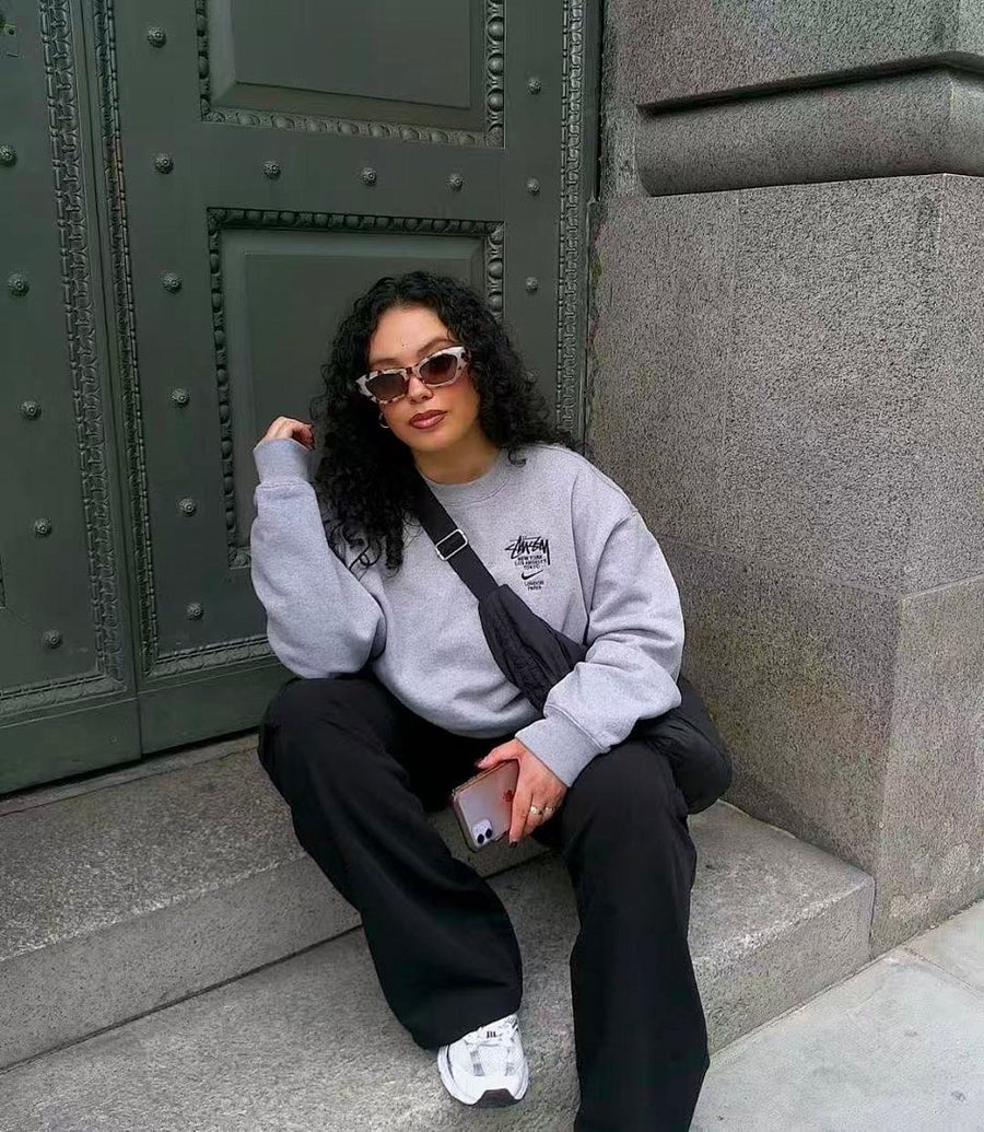 Survêtement Nike x Stüssy – Ensemble Crewneck & Pantalon Fleece SS24